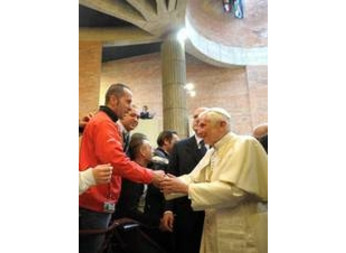 Il Papa a Rebibbia